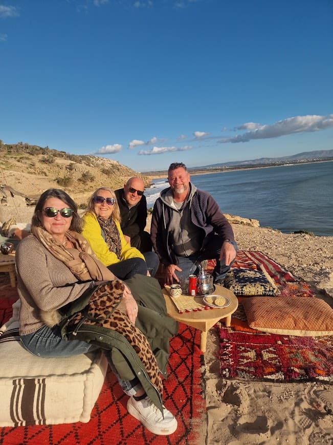 Tea break ocean view